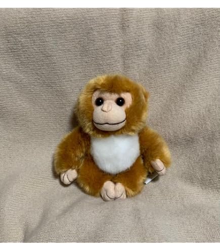 Amazon.co.jp: キュート販売 サルマスコット Z0109 H8×W4×D4cm : おもちゃ